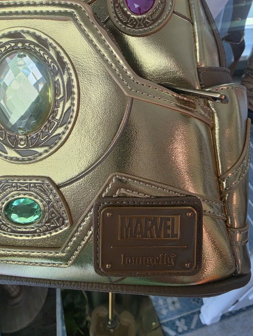 Disney Loungefly Infiniti Stone Gauntlet Backpack
